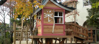 ツリーハウス遊具